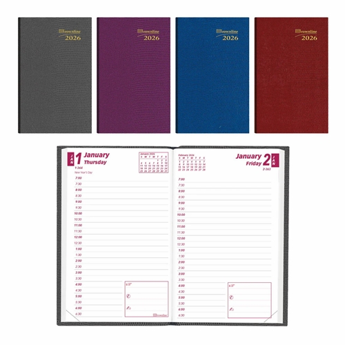 CB301.ASX-26 Brownline Daily Pocket Appointment Planner