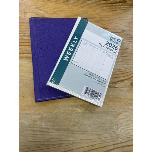Business  2026 Planner with Purple Club Cover