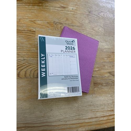 Business  2026 Planner with Pink Club Cover