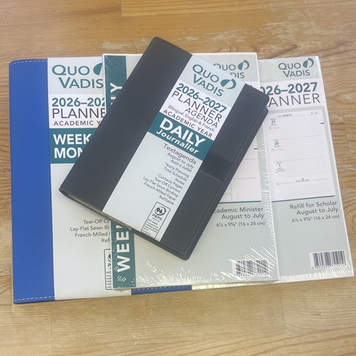 Academic Year QV Planners